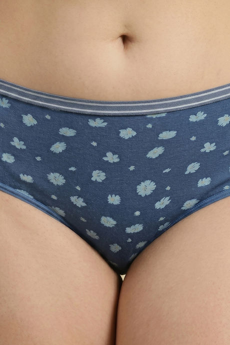 Zivame Regular Rise Full Coverage Hipster Panty (Pack of 3) - Multicolor — image 9
